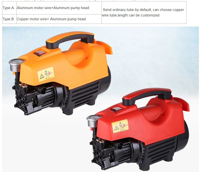 Portable Commercial High Pressure Car Washer 750W