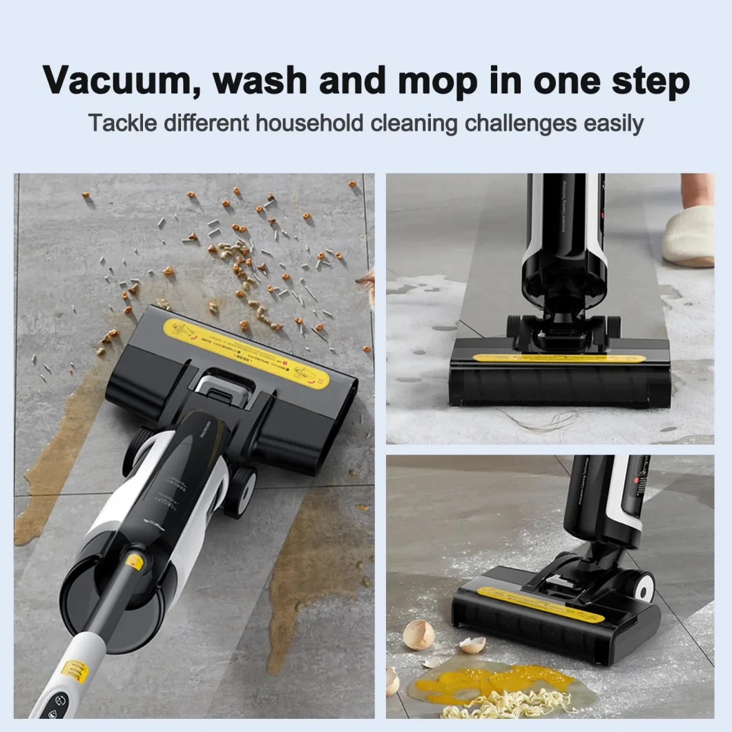 Great for Sticky Messes and Pet Hair Hand VAC 2-in-1 Cordless Wet and Dry Smart Vacuum Cleaner