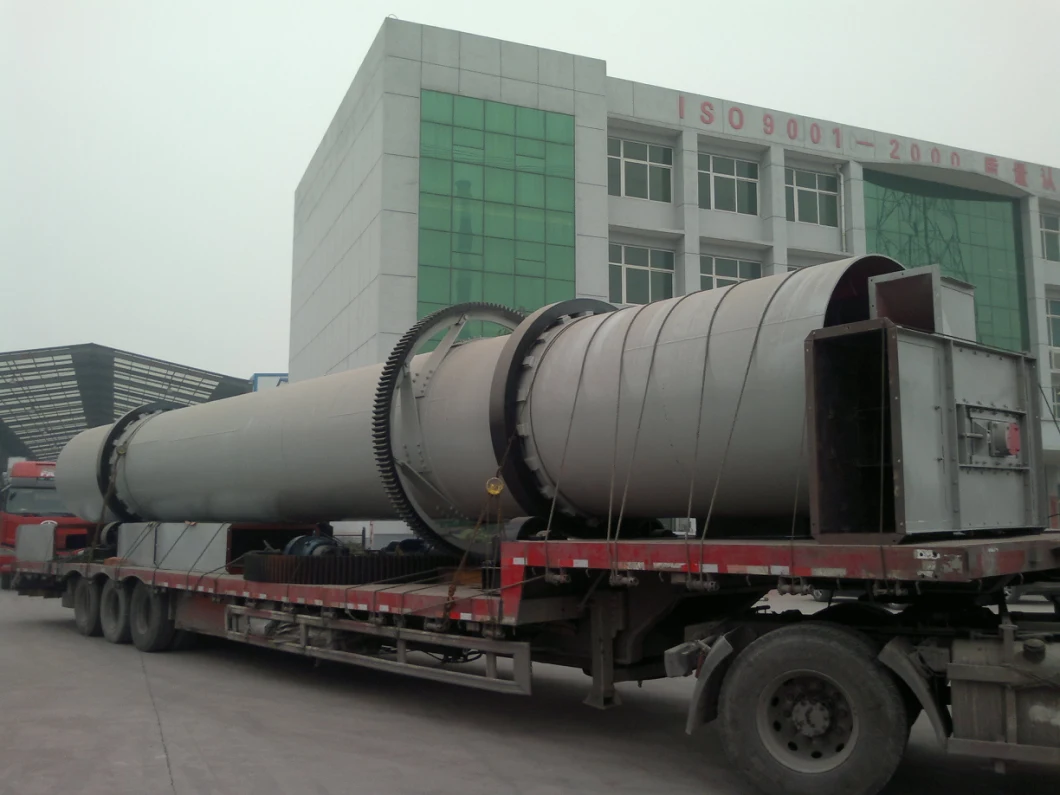 Customized Biomass Triple Pass Rotary Drum Sawdust Dryer