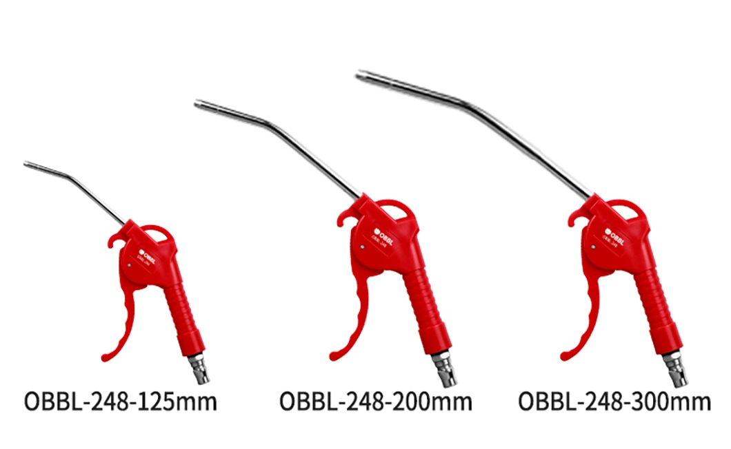 Obbl High Volume Powerful Industrial Air Blow Gun Pneumatic Air Compressor Accessories Dust Cleaning Tool